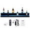 Acrylic LED Liquor Bottle Shelf with Remote App Control, Multi-Color Lights
